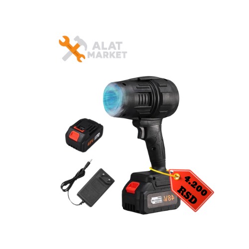 Aku Turbo Fen 2000W + Dve Baterije